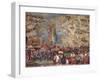 The Siege of Malta. Detail-Matteo Perez d'Aleccio-Framed Giclee Print