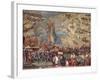 The Siege of Malta. Detail-Matteo Perez d'Aleccio-Framed Giclee Print