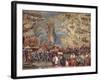 The Siege of Malta. Detail-Matteo Perez d'Aleccio-Framed Giclee Print