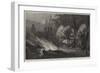 The Siege of Metz, Advanced Prussian Post at Mercy Le Haut-Charles Joseph Staniland-Framed Giclee Print