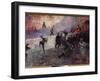 The Siege of Moscow, by the Army of Napoleon, in 1812 (Oil on Canvas)-Ilya Efimovich Repin-Framed Giclee Print