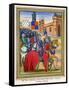 The Siege of Nantes 1380-null-Framed Stretched Canvas