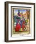 The Siege of Nantes 1380-null-Framed Art Print