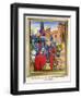 The Siege of Nantes 1380-null-Framed Art Print