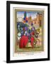 The Siege of Nantes 1380-null-Framed Art Print