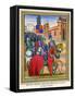 The Siege of Nantes 1380-null-Framed Stretched Canvas