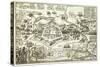 The Siege of Neuhausel by the Turks in 1663 from a Book on the Ottoman Campaigns in Europe-null-Stretched Canvas