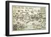The Siege of Neuhausel by the Turks in 1663 from a Book on the Ottoman Campaigns in Europe-null-Framed Giclee Print
