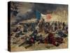 The Siege of Paris 1870-71-Meissonier-Stretched Canvas