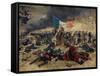 The Siege of Paris 1870-71-Meissonier-Framed Stretched Canvas
