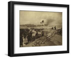 The Siege of Pondicherry, 1761-Henri-Louis Dupray-Framed Giclee Print