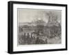 The Siege of Sebastopol, Retreat of the Russians from the South to the North Side-Gustave Dore-Framed Giclee Print