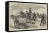 The Siege of Sebastopol, the Rifles in the Trenches-null-Framed Stretched Canvas
