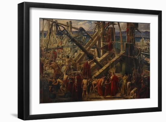 The Siege of Syracuse, 1895-Thomas Ralph Spence-Framed Premium Giclee Print