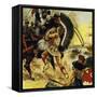 The Siege of Tenochtitlan Began in May 1521-Alberto Salinas-Framed Stretched Canvas