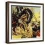 The Siege of Tenochtitlan Began in May 1521-Alberto Salinas-Framed Giclee Print