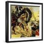 The Siege of Tenochtitlan Began in May 1521-Alberto Salinas-Framed Giclee Print