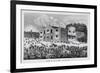 The Siege of the Alamo, 6th March 1836, from Texas, an Epitome of Texas History, 1897-null-Framed Premium Giclee Print