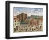 The Siege of the Bastille, 1789-Claude Cholat-Framed Giclee Print