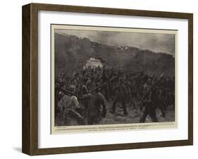 The Siege of the British Legation at Peking, a Sortie-Joseph Nash-Framed Giclee Print