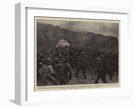 The Siege of the British Legation at Peking, a Sortie-Joseph Nash-Framed Giclee Print