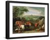 The Siege of Tournai by Louis Xiv-Meulen-Framed Giclee Print