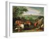 The Siege of Tournai by Louis Xiv-Meulen-Framed Giclee Print