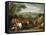 The Siege of Tournai by Louis Xiv-Meulen-Framed Stretched Canvas