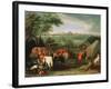 The Siege of Tournai by Louis Xiv-Meulen-Framed Giclee Print