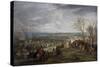 The Siege of Valenciennes, 1677-Adam Frans van der Meulen-Stretched Canvas