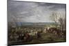 The Siege of Valenciennes, 1677-Adam Frans van der Meulen-Mounted Giclee Print