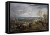 The Siege of Valenciennes, 1677-Adam Frans van der Meulen-Framed Stretched Canvas