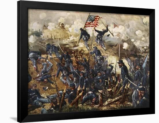 The Siege of Vicksburg, May 18th - July 4th 1863-Henry Alexander Ogden-Framed Giclee Print