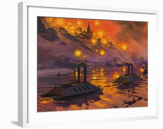 The Siege of Vicksburg-Angus Mcbride-Framed Giclee Print