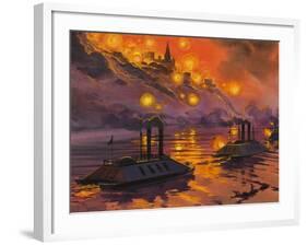 The Siege of Vicksburg-Angus Mcbride-Framed Giclee Print