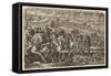 The Siege of Vienna by Turkish Army, 1529-Adriaen Collaert-Framed Stretched Canvas