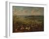 The Siege of Vienna by Turkish army,-null-Framed Giclee Print