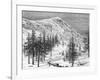 The Sierra Nevada Mountains, USA, 19th Century-Edouard Riou-Framed Giclee Print