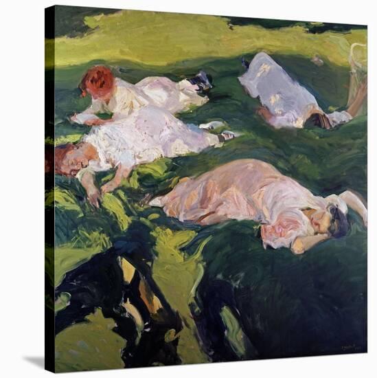 The Siesta, 1912-Joaquín Sorolla y Bastida-Stretched Canvas