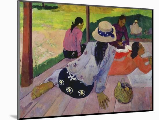 The Siesta, about 1892-94-Paul Gauguin-Mounted Giclee Print