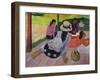 The Siesta, about 1892-94-Paul Gauguin-Framed Premium Giclee Print