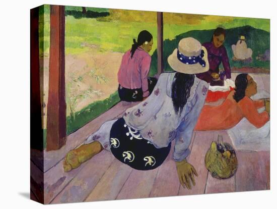 The Siesta, about 1892-94-Paul Gauguin-Stretched Canvas