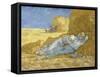 The Siesta (After Mille), 1890-Vincent van Gogh-Framed Stretched Canvas