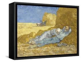 The Siesta (After Mille), 1890-Vincent van Gogh-Framed Stretched Canvas