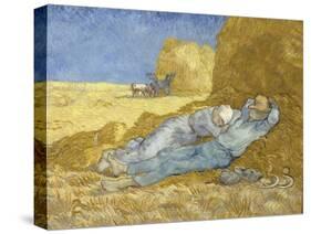 The Siesta (After Mille), 1890-Vincent van Gogh-Stretched Canvas