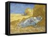 The Siesta (After Mille), 1890-Vincent van Gogh-Framed Stretched Canvas