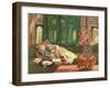 The Siesta, C.1876-John Frederick Lewis-Framed Giclee Print