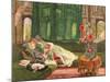 The Siesta, C.1876-John Frederick Lewis-Mounted Giclee Print