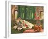 The Siesta, C.1876-John Frederick Lewis-Framed Giclee Print