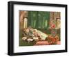 The Siesta, C.1876-John Frederick Lewis-Framed Giclee Print